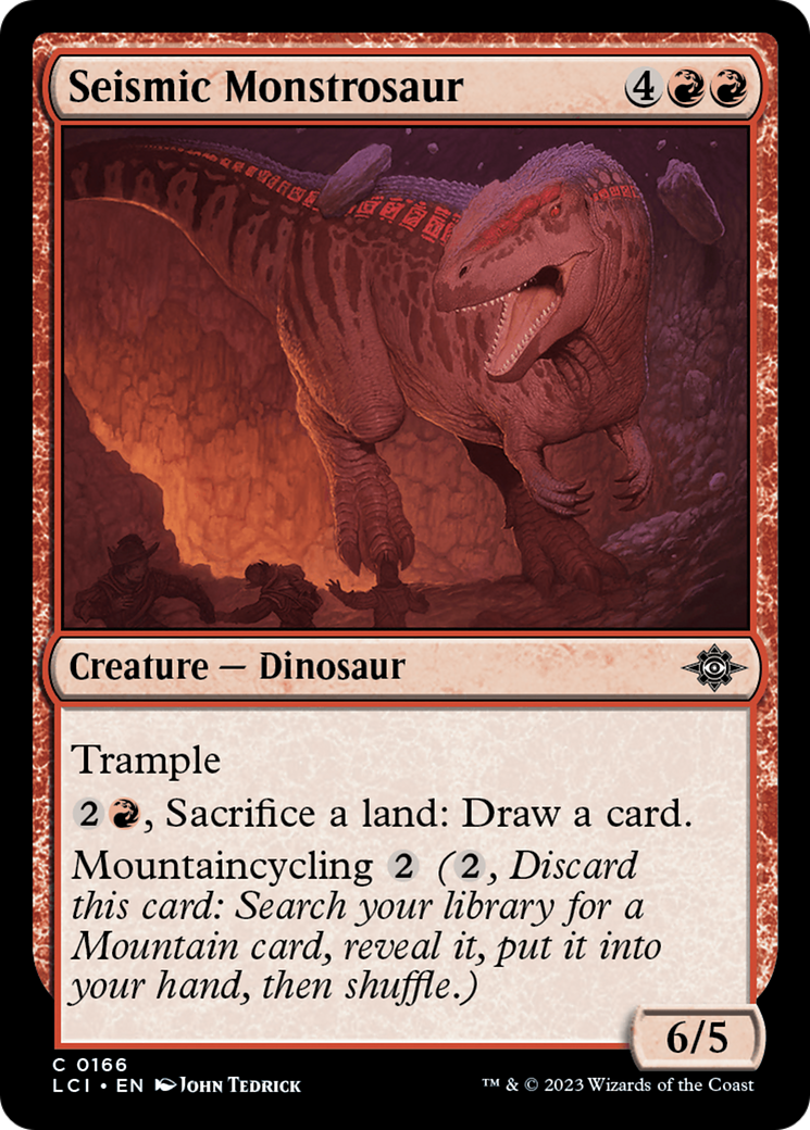 Seismic Monstrosaur [The Lost Caverns of Ixalan] | Good Games North
