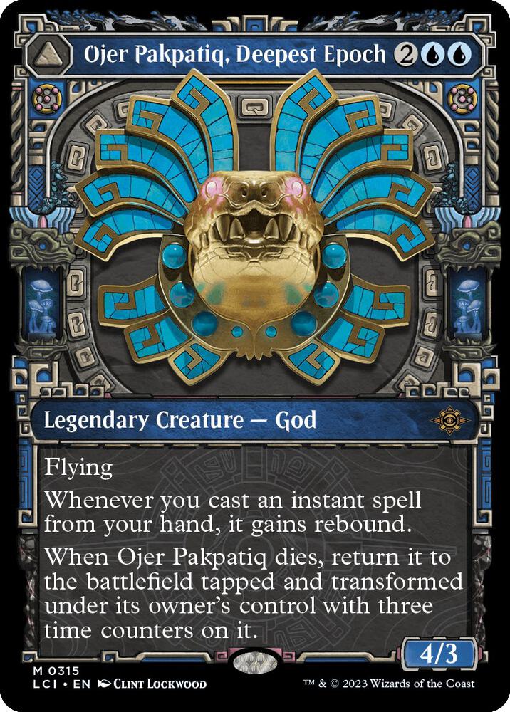 Ojer Pakpatiq, Deepest Epoch // Temple of Cyclical Time 315/291 (The Lost Caverns of Ixalan)  - Showcase Foil | Good Games North