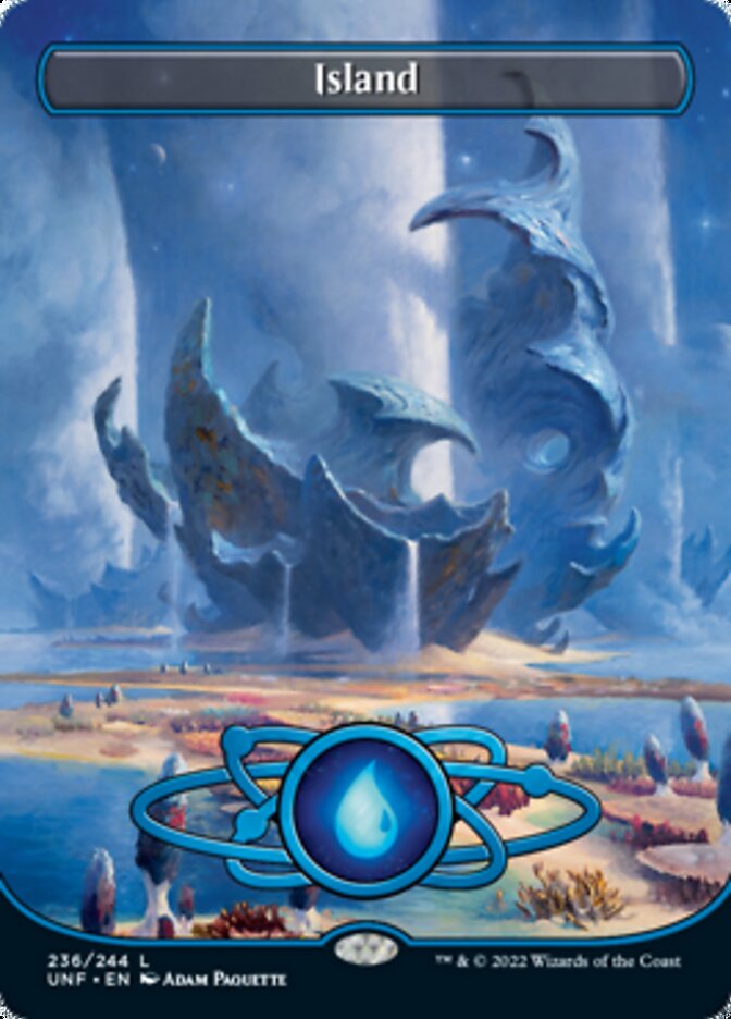 Island (236) (Planetary Space-ic Land) [Unfinity] | Good Games North