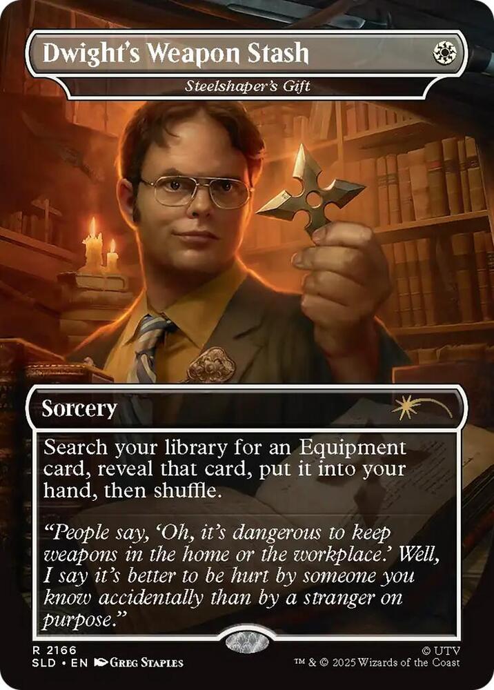 Dwights Weapon Stash Steelshapers Gift (Secret Lair Drop Series)  - Foil | Good Games North
