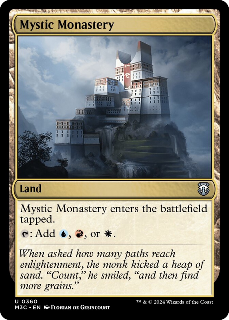 Mystic Monastery [Modern Horizons 3 Commander] | Good Games North