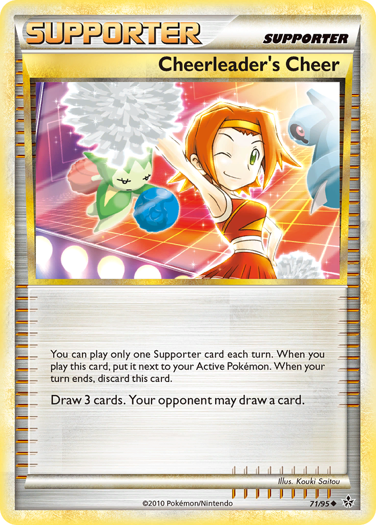 Cheerleader's Cheer (71/95) [HeartGold & SoulSilver: Unleashed] | Good Games North