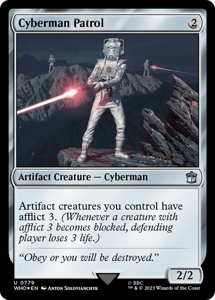 Cyberman Patrol (Surge Foil) [Doctor Who] | Good Games North
