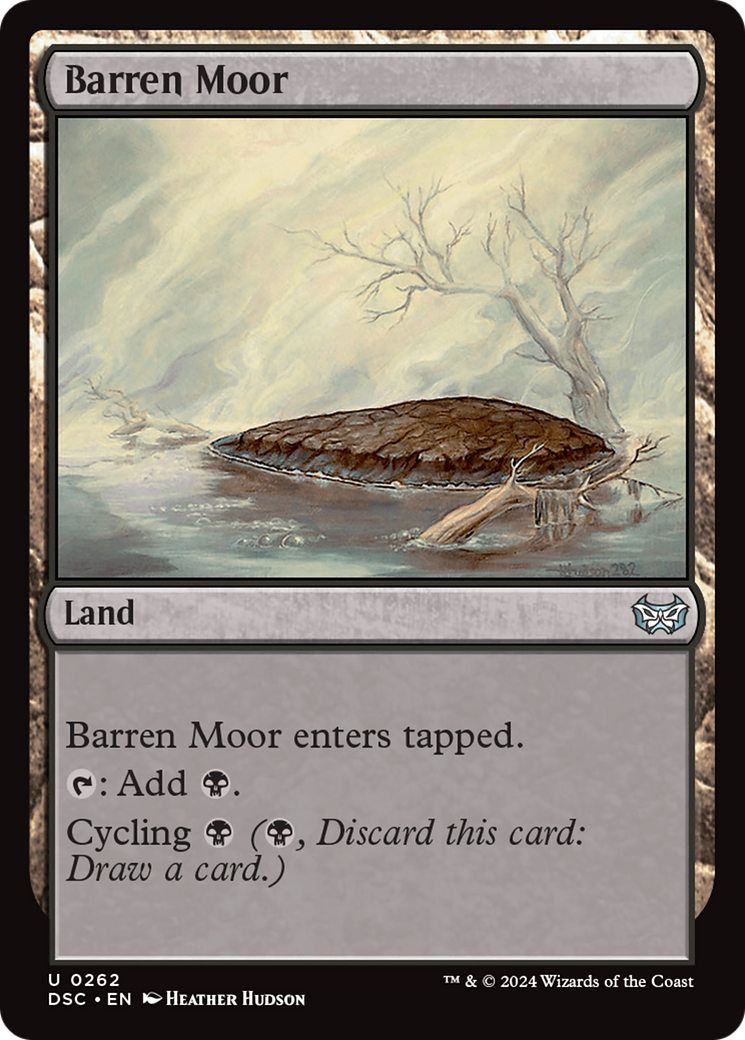 Barren Moor [Duskmourn: House of Horror Commander] | Good Games North
