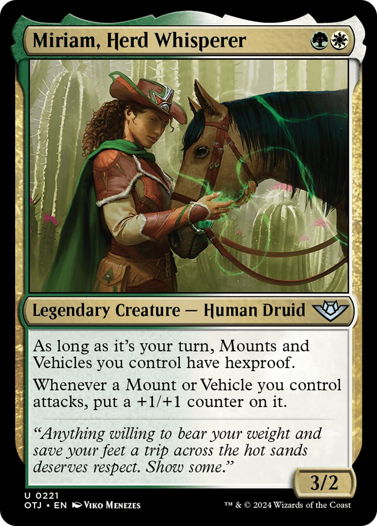 Miriam, Herd Whisperer [Outlaws of Thunder Junction] | Good Games North