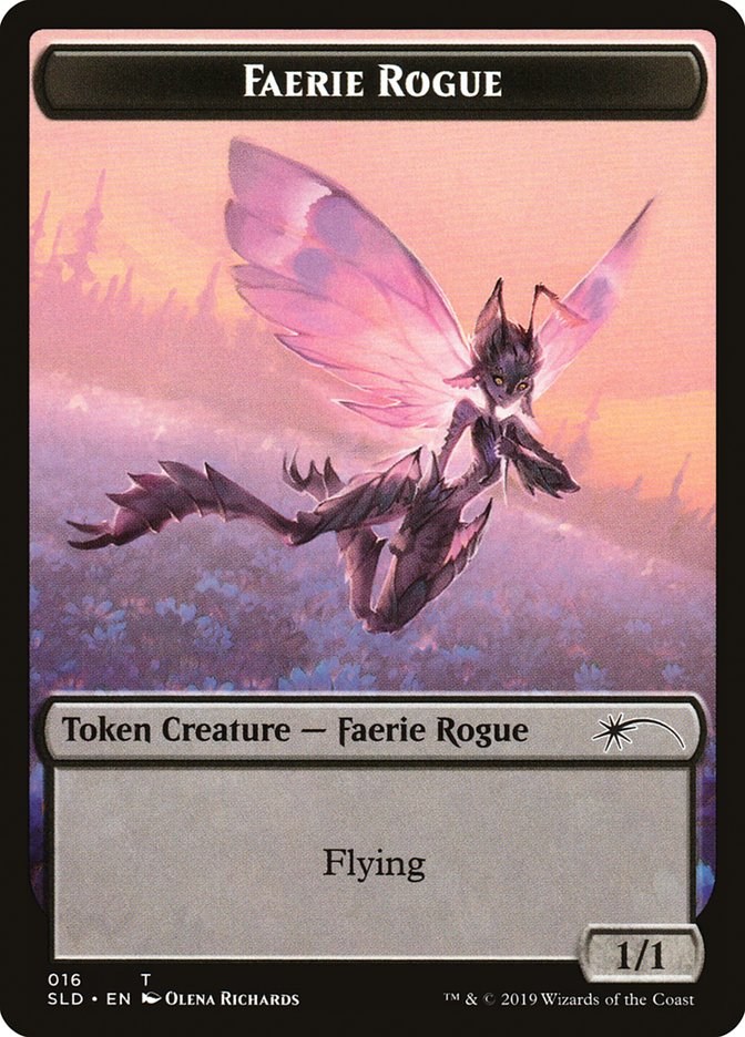 Faerie Rogue Token (016) [Secret Lair Drop Series] | Good Games North