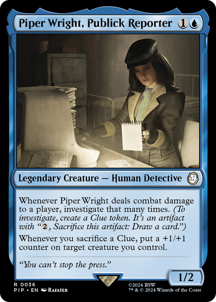 Piper Wright, Publick Reporter [Fallout] | Good Games North