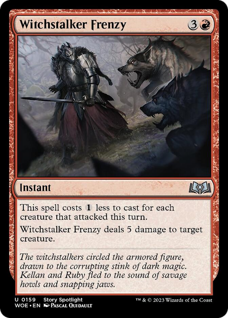 Witchstalker Frenzy [Wilds of Eldraine] | Good Games North