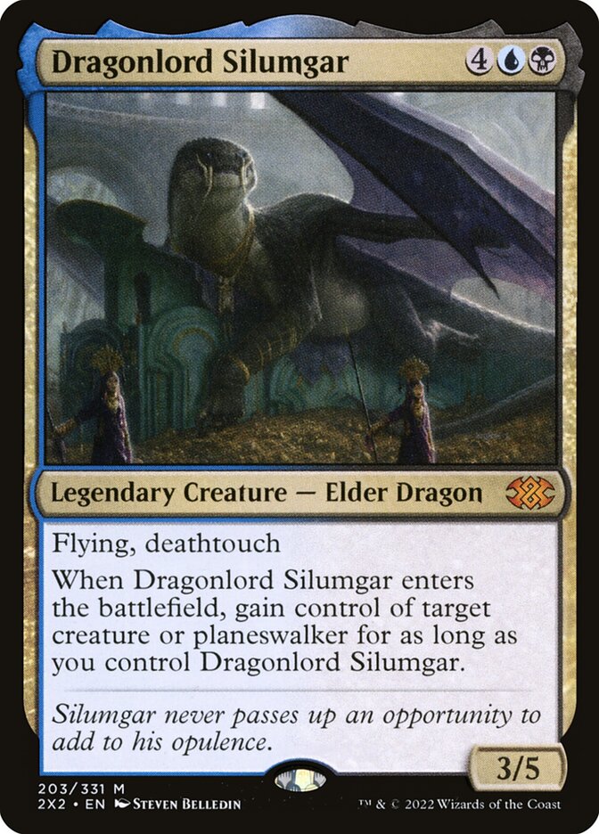 Dragonlord Silumgar (Double Masters 2022)  - Foil | Good Games North
