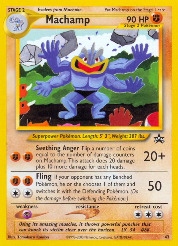 Machamp (43) [Wizards of the Coast: Black Star Promos] | Good Games North