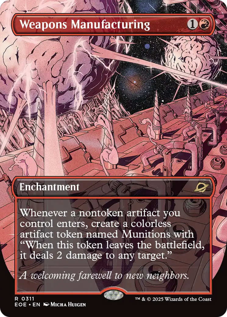 Weapons Manufacturing (Borderless) [Edge of Eternities] | Good Games North