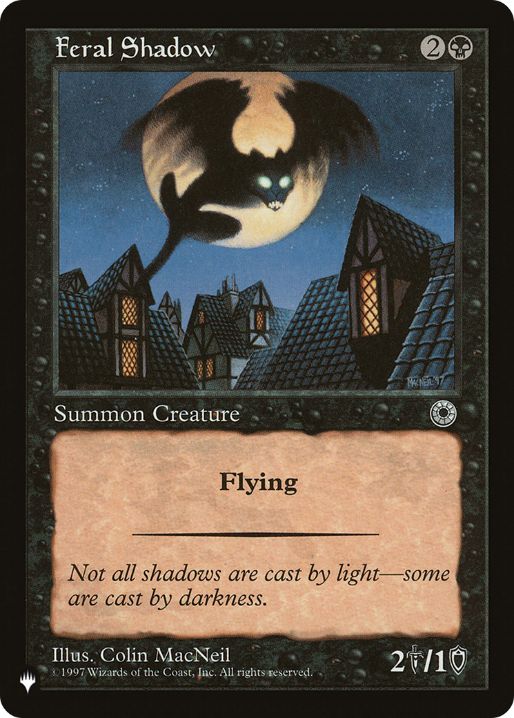 Feral Shadow [The List] | Good Games North
