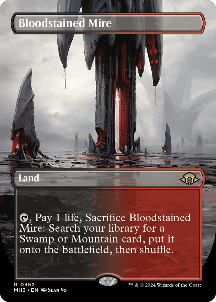 Bloodstained Mire (Borderless) [Modern Horizons 3] | Good Games North