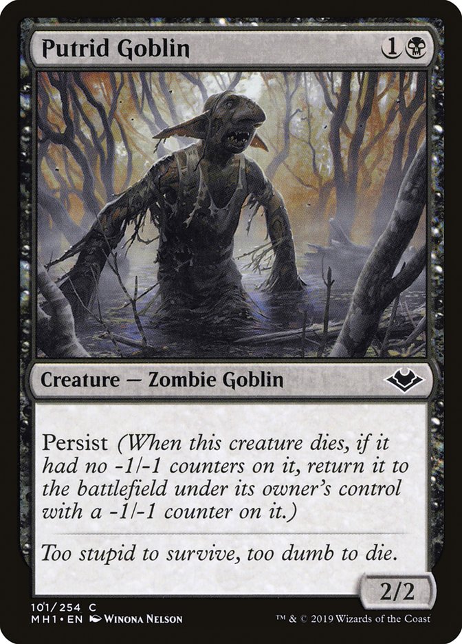 Putrid Goblin [Modern Horizons] | Good Games North