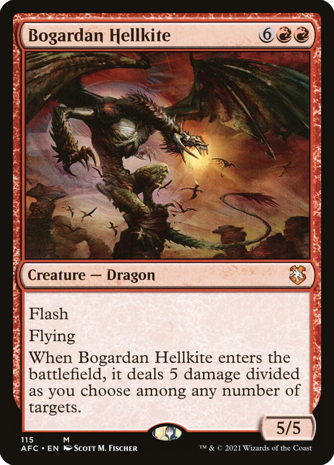 Bogardan Hellkite 115/62 (Commander: Adventures in the Forgotten Realms)  | Good Games North