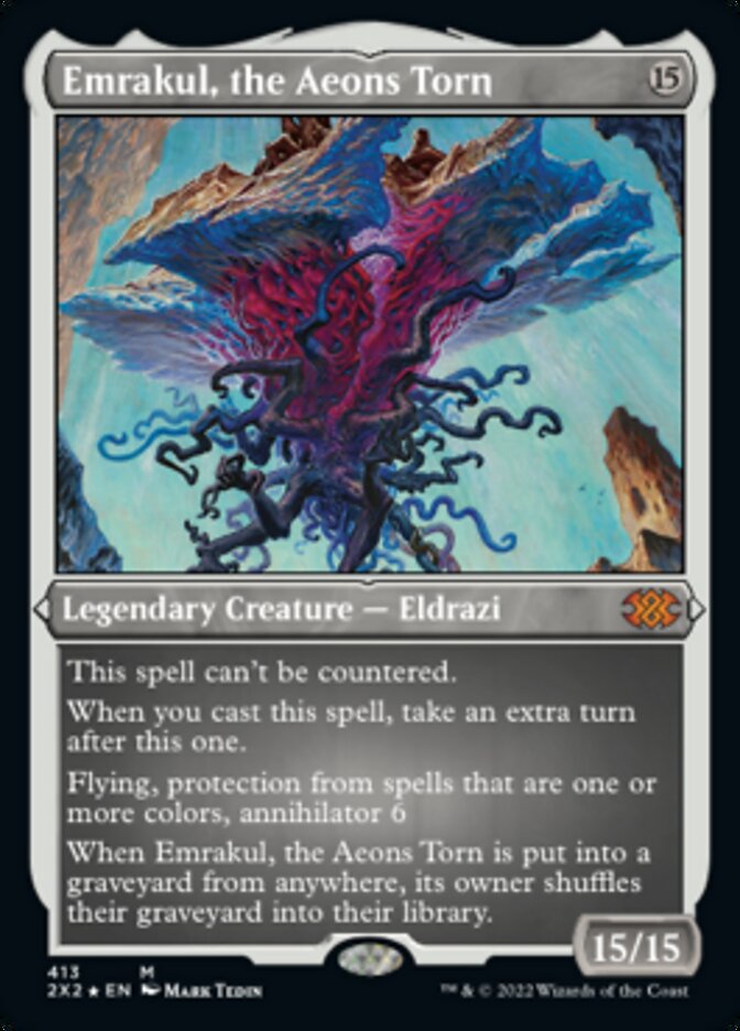 Emrakul, the Aeons Torn (Foil Etched) [Double Masters 2022] | Good Games North