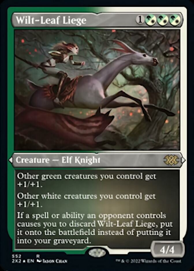 Wilt-Leaf Liege (Foil Etched) [Double Masters 2022] | Good Games North