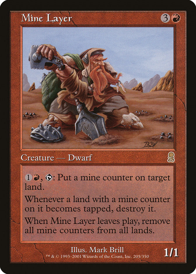 Mine Layer (Odyssey)  - Foil | Good Games North