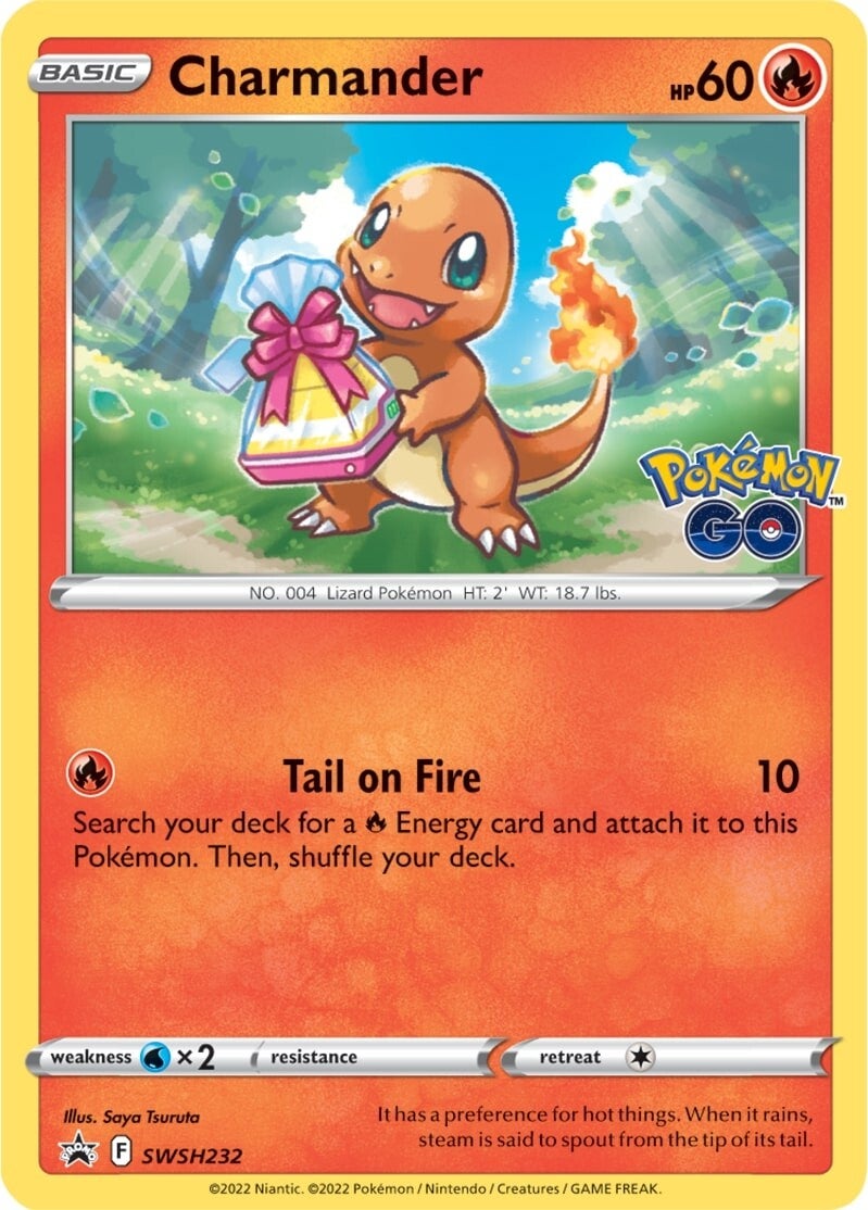 Charmander (SWSH232) [Sword & Shield: Black Star Promos] | Good Games North