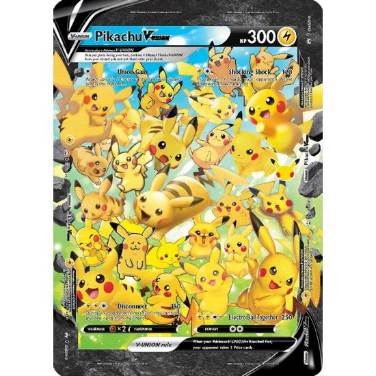 Pikachu V-UNION (Jumbo Card) [Sword & Shield: Black Star Promos] | Good Games North