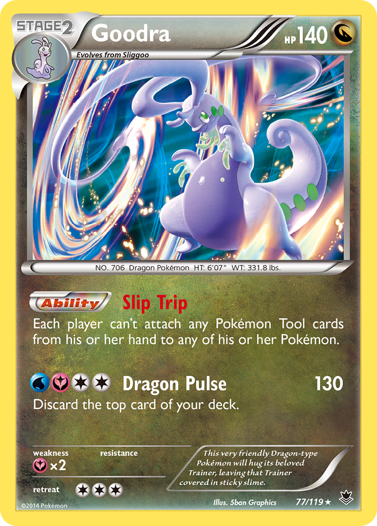 Goodra (77/119) [XY: Phantom Forces] | Good Games North