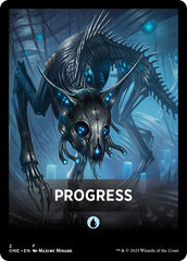 Progress Theme Card [Phyrexia: All Will Be One Tokens] | Good Games North