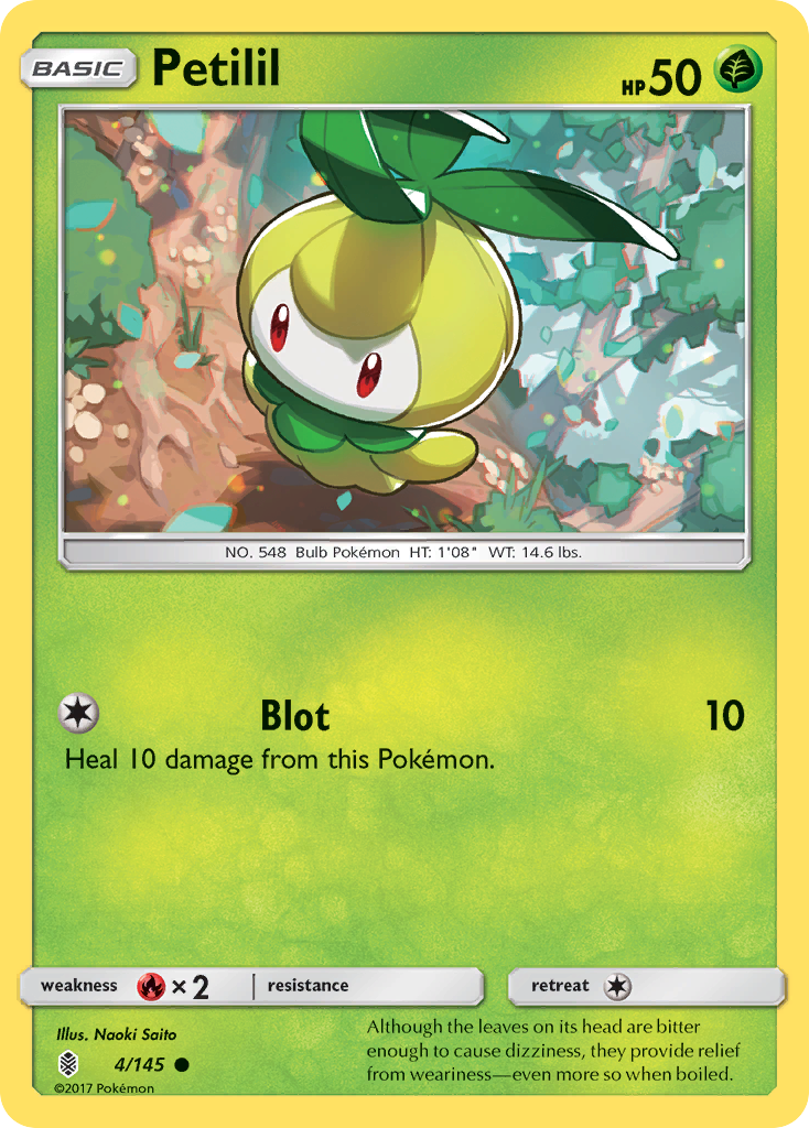 Petilil (4/145) [Sun & Moon: Guardians Rising] | Good Games North