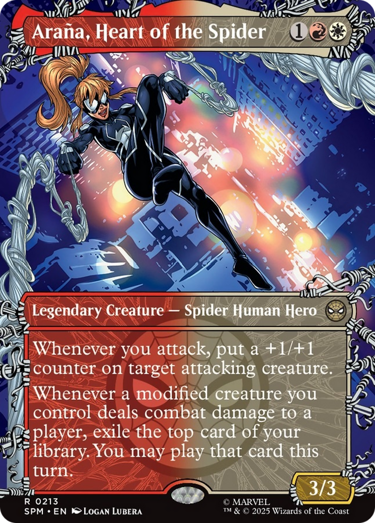 Arana, Heart of the Spider (Borderless) [Marvel's Spider-Man] | Good Games North