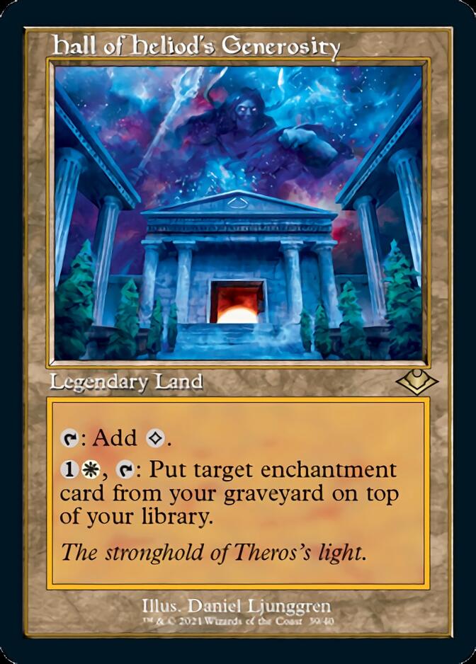 Hall of Heliod's Generosity (Retro Foil Etched) [Modern Horizons] | Good Games North