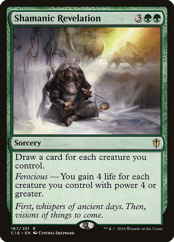 Shamanic Revelation 167/351 (Commander 2016)  | Good Games North