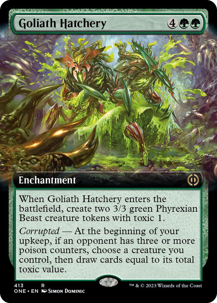 Goliath Hatchery Extended Art (Phyrexia: All Will Be One)  | Good Games North