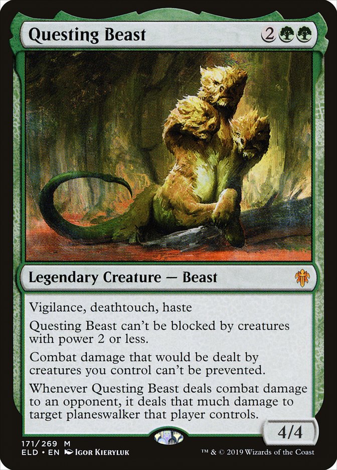 Questing Beast 171/269 (Throne of Eldraine)  - Foil | Good Games North