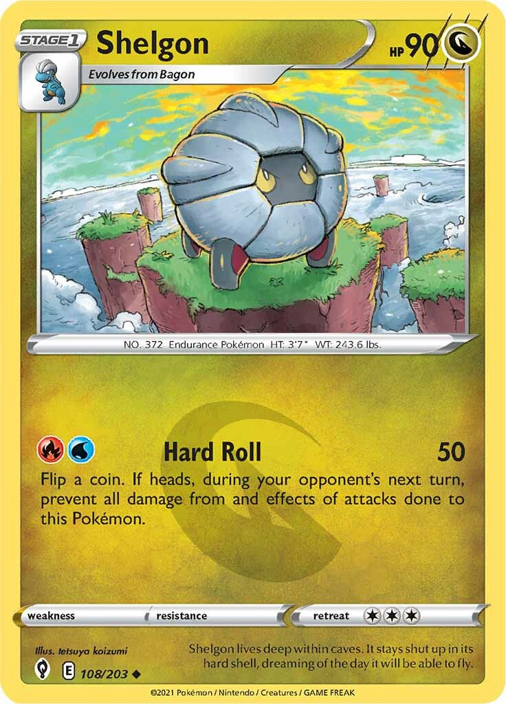 Shelgon (108/203) [Sword & Shield: Evolving Skies] | Good Games North
