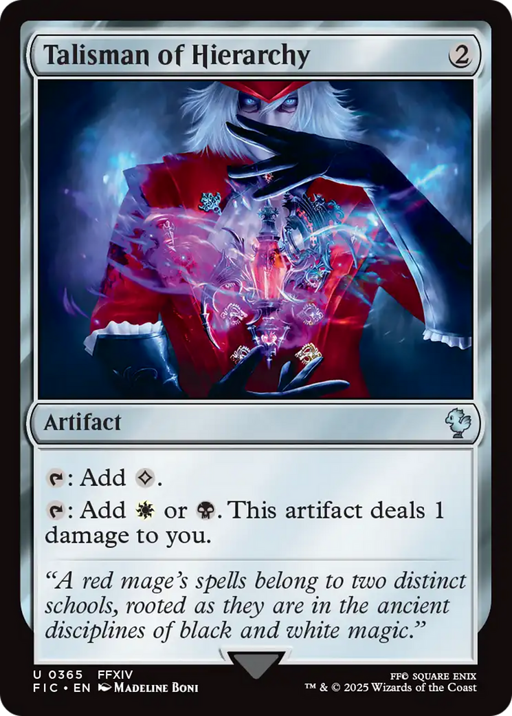 Talisman of Hierarchy [FINAL FANTASY Commander] | Good Games North