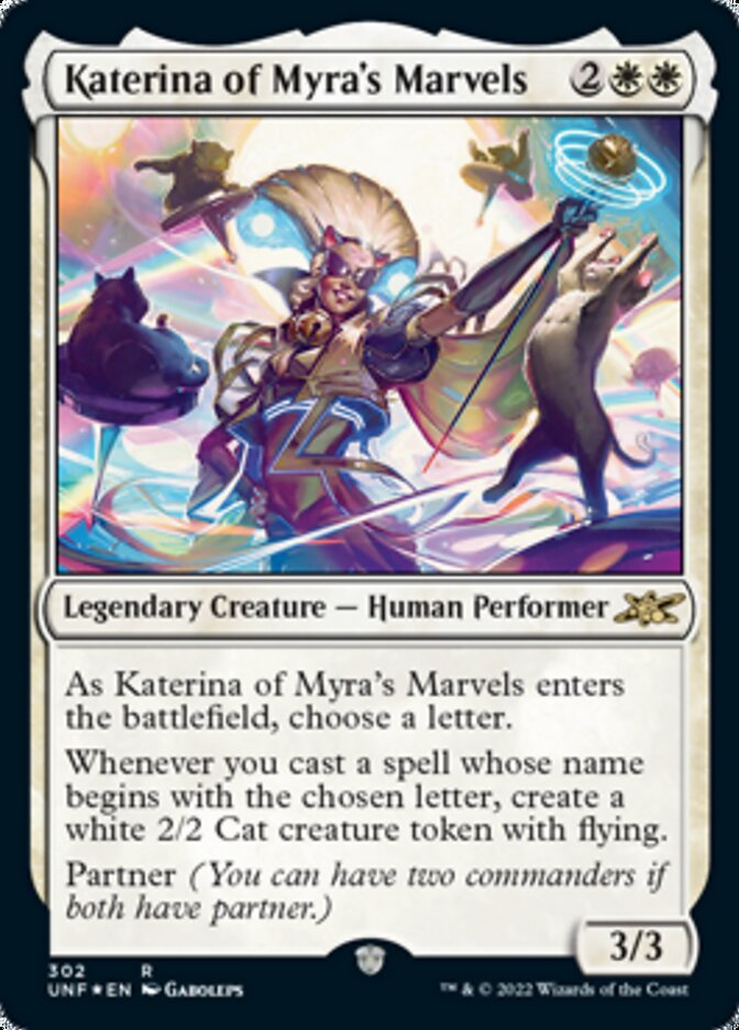 Katerina of Myra's Marvels (Galaxy Foil) [Unfinity] | Good Games North