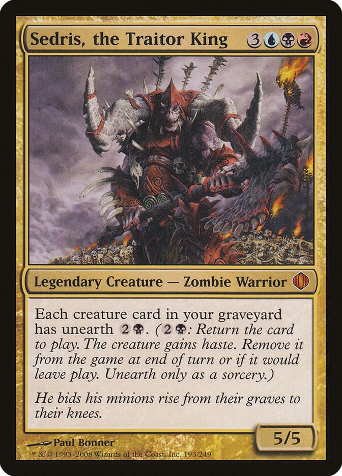 Sedris the Traitor King (Shards of Alara)  | Good Games North