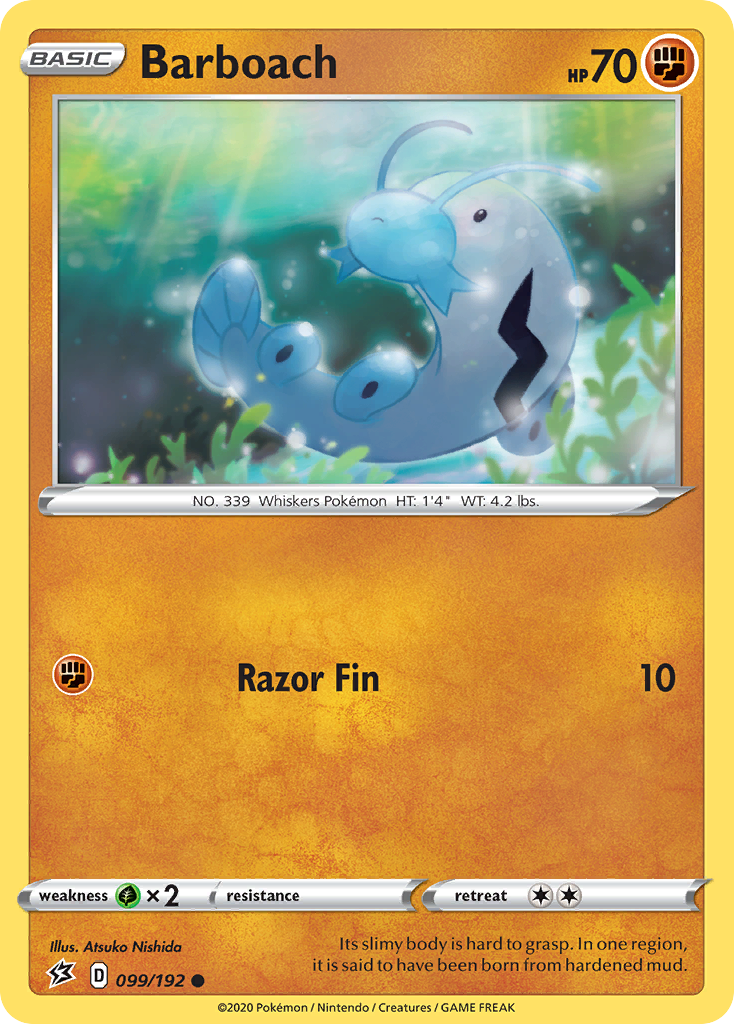 Barboach (099/192) [Sword & Shield: Rebel Clash] | Good Games North