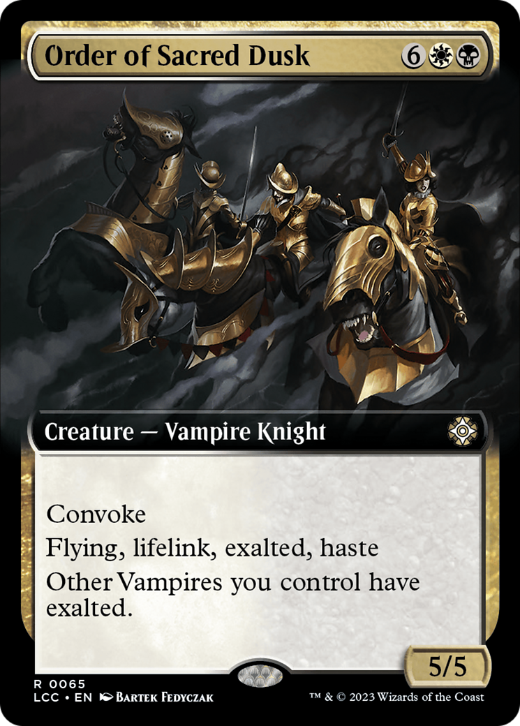 Order of Sacred Dusk (Extended Art) [The Lost Caverns of Ixalan Commander] | Good Games North