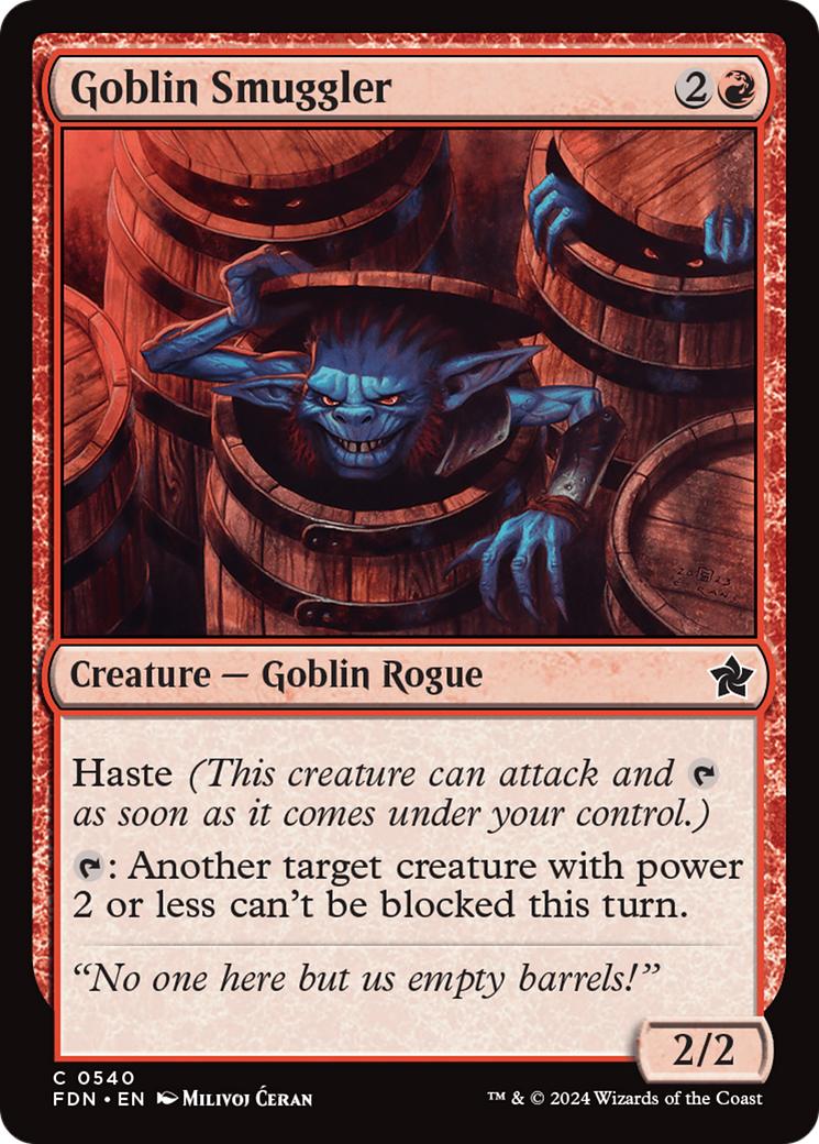 Goblin Smuggler [Foundations] | Good Games North