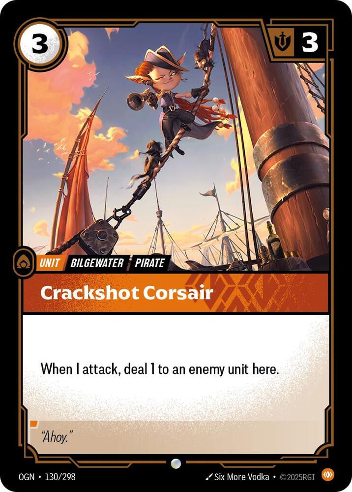 Crackshot Corsair (Origins)  - Foil | Good Games North