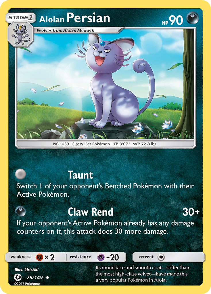 Alolan Persian (79/149) [Sun & Moon: Base Set] | Good Games North