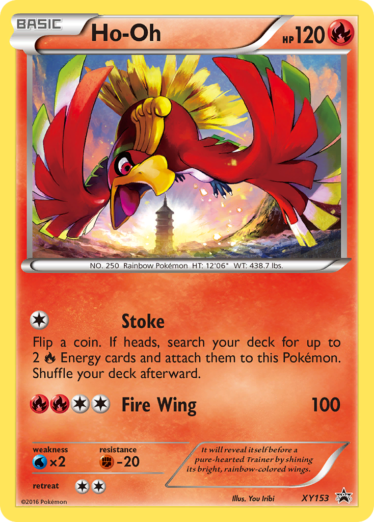 Ho-Oh (XY153) [XY: Black Star Promos] | Good Games North