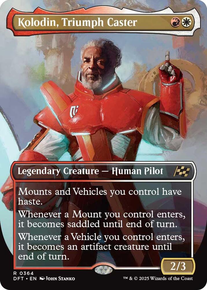 Kolodin Triumph Caster Borderless (Aetherdrift)  - Foil | Good Games North