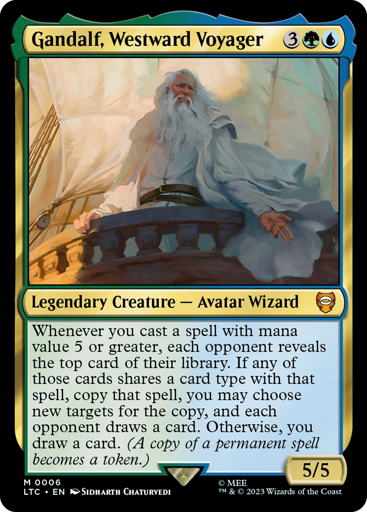 Gandalf, Westward Voyager [The Lord of the Rings: Tales of Middle-Earth Commander] | Good Games North