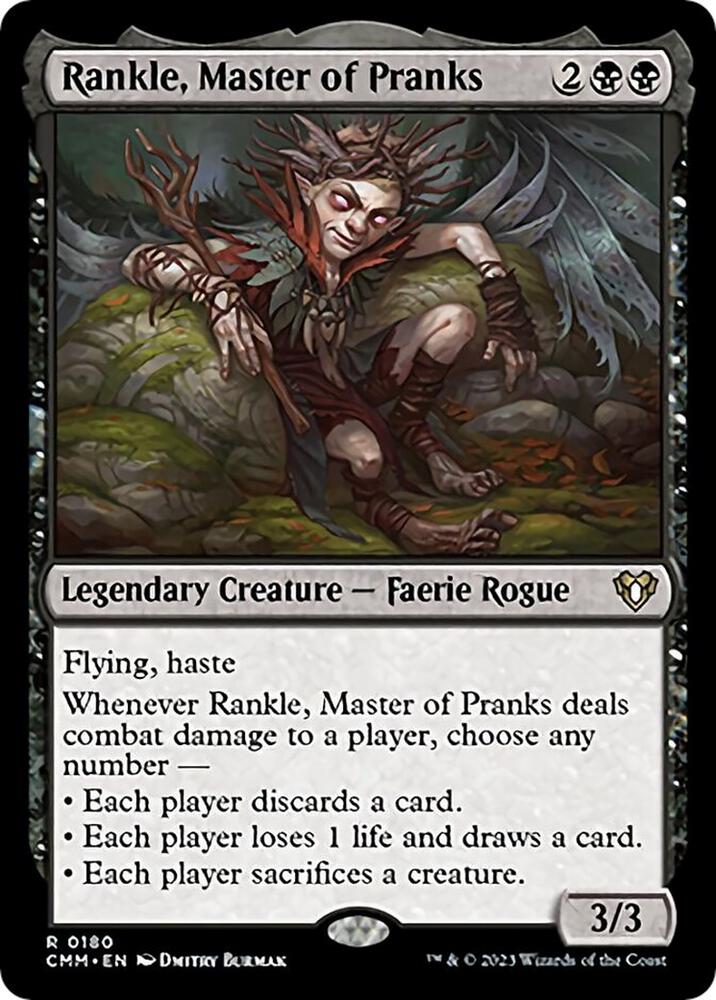 Rankle Master of Pranks (Commander Masters)  | Good Games North