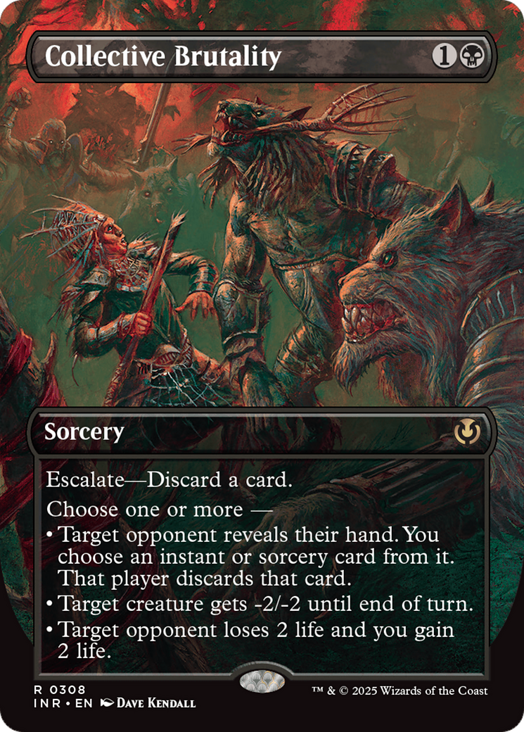 Collective Brutality (Borderless) [Innistrad Remastered] | Good Games North