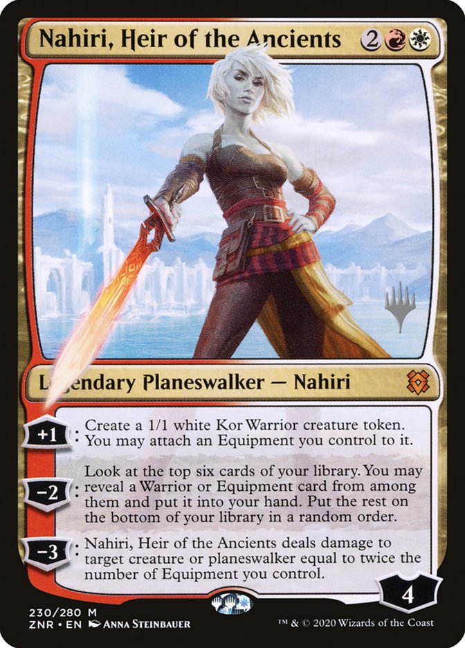 Nahiri, Heir of the Ancients (Promo Pack) [Zendikar Rising Promos] | Good Games North