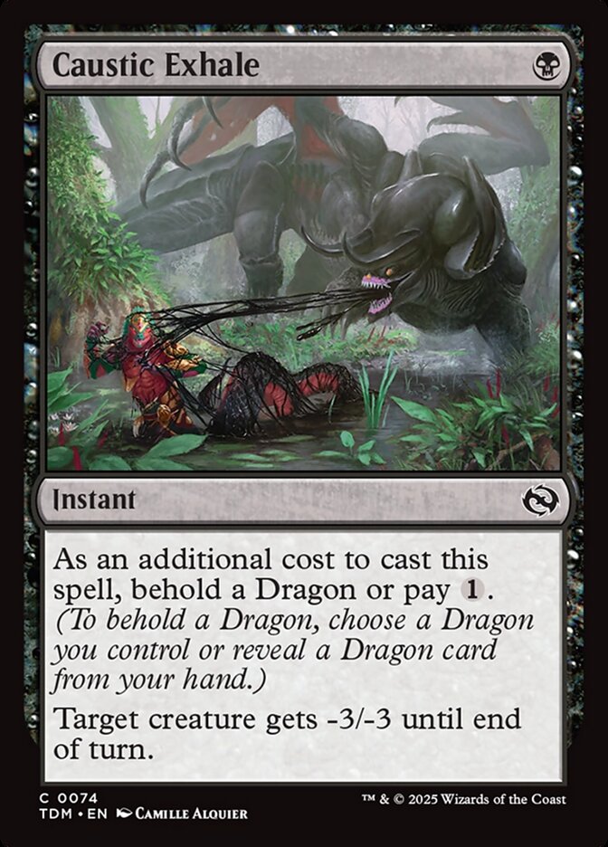 Caustic Exhale (Tarkir: Dragonstorm)  | Good Games North