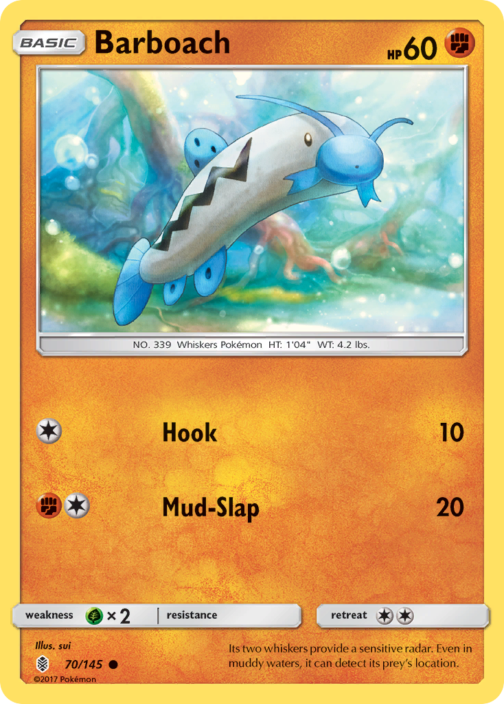 Barboach (70/145) [Sun & Moon: Guardians Rising] | Good Games North