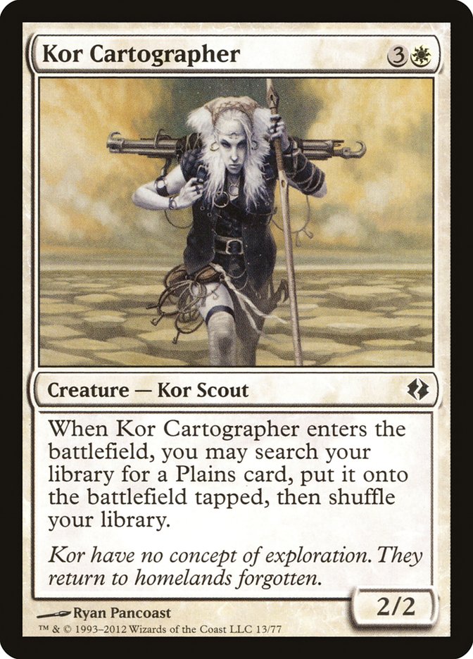 Kor Cartographer [Duel Decks: Venser vs. Koth] | Good Games North